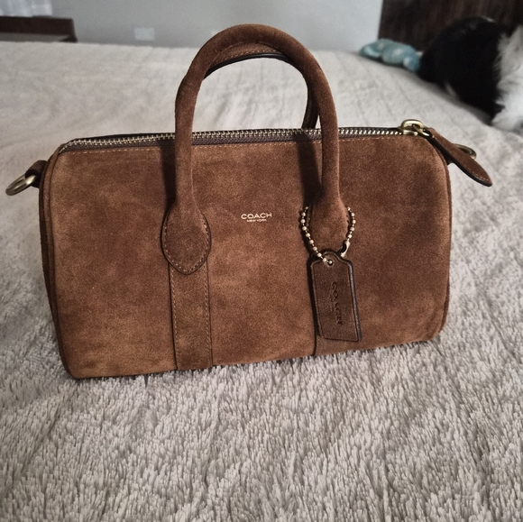 Coach Handbags - Compass 25 Suede
